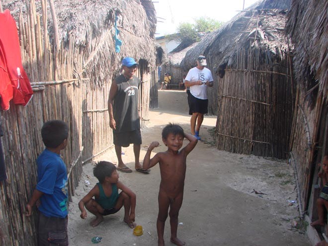 wandering the streets of Mormake Tupu on Maquita Island © BW Media
